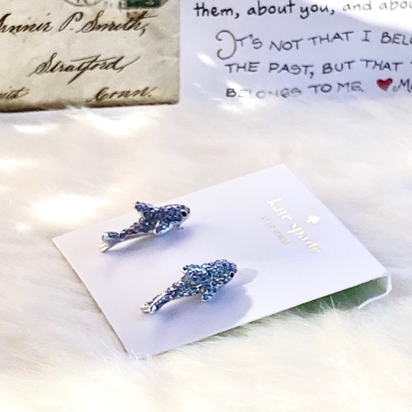 NEW KATE SPADE CALIFORNIA DREAMING PAVE EARRINGS - Picture 7 of 10